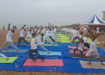 Neighbourhood Celebrates Yoga Day with Enthusiasm and Purpose