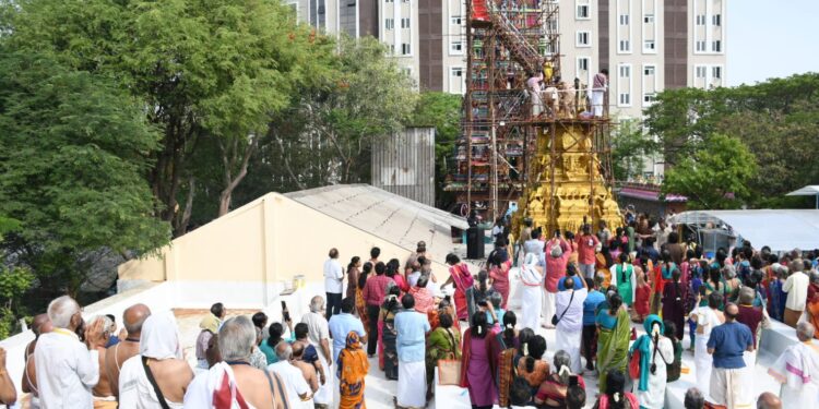 Varasiddhi Vinayakar temple celebrates 6th Kumbhabhishegam