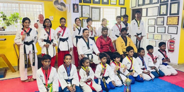 OMR Taekwondo Academy dominates district championship