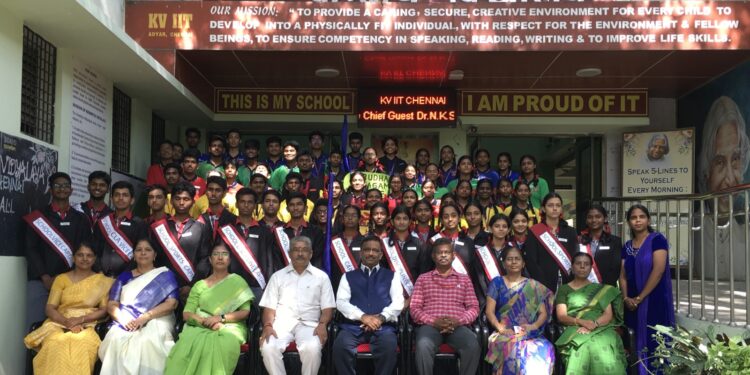 Kendriya Vidyalaya (IIT) holds investiture ceremony