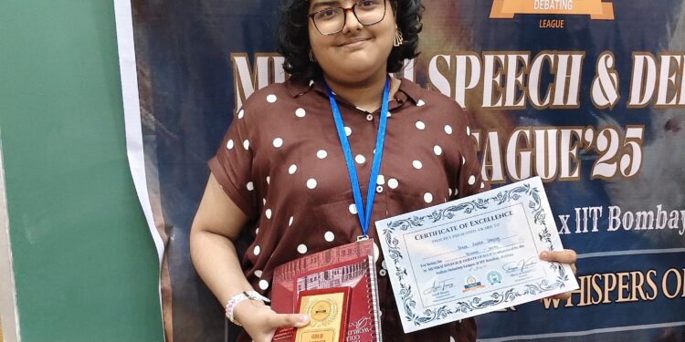 Adyar Student Wins Gold at National Debate Tournament, Qualifies for Harvard Selection