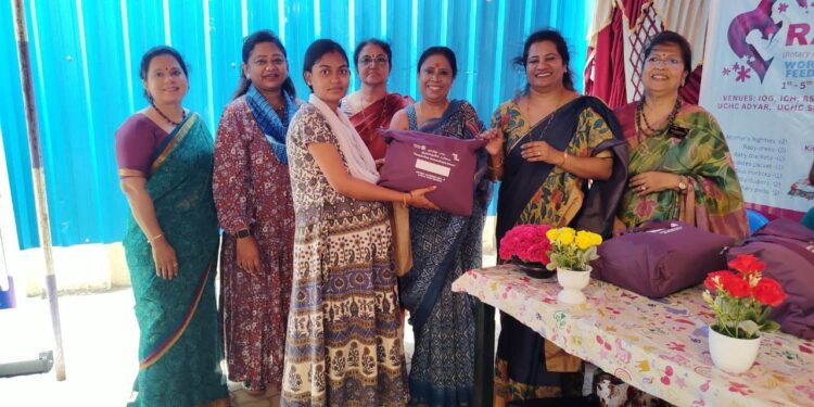Rotary Clubs Unite to Distribute 1,025 Maternity Kits