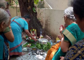 Sakambari Women’s Group Celebrates Aadi Festival