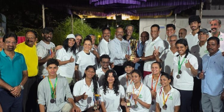 Cosmopolitan Club Retains Rolling Trophy at Annual Swimming Meet