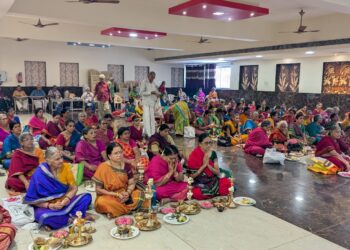 THAMBRAS’s Besant Nagar Unit Holds ‘Vilakku Pooja’