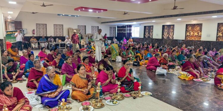 THAMBRAS’s Besant Nagar Unit Holds ‘Vilakku Pooja’