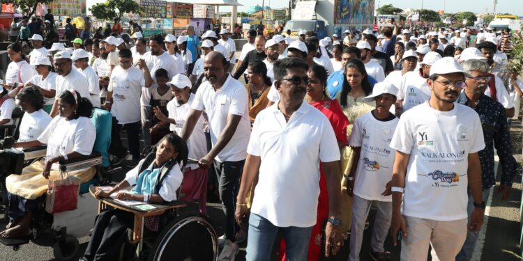 Young Indians and CREDAI Chennai Host ‘Walk Along 3.0’ for Inclusivity