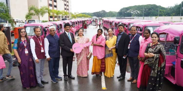 Rotary District 3234 Empowers 100 Women with ‘Pink Autos’