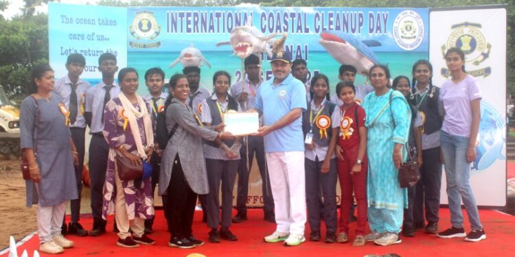 Coastal Clean-Up at Marina Beach Gathers Over 700 Volunteers