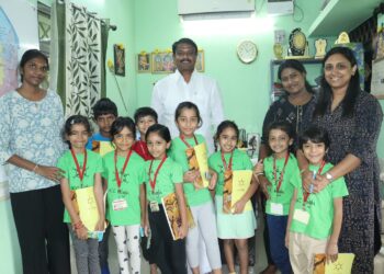 Young Minds Meet Councillor in Kotturpuram