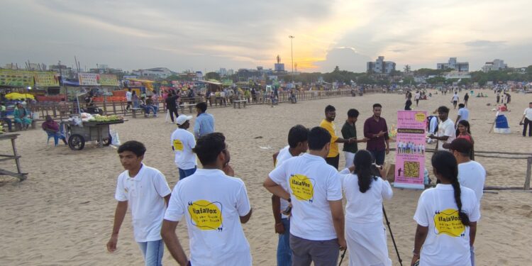 IlaiaVox Youth Movement Champions Mental Health at Besant Nagar