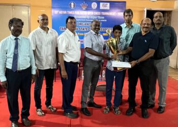 A.K.Shashveen Lifts 23rd Adyar Times Chess Trophy in Four-Way Tie