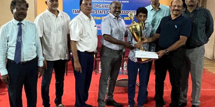 A.K.Shashveen Lifts 23rd Adyar Times Chess Trophy in Four-Way Tie