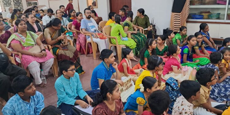Samskrita Bharati’s ‘Balageervani’ Celebrates Annual Day; Launches Alphabet Classes