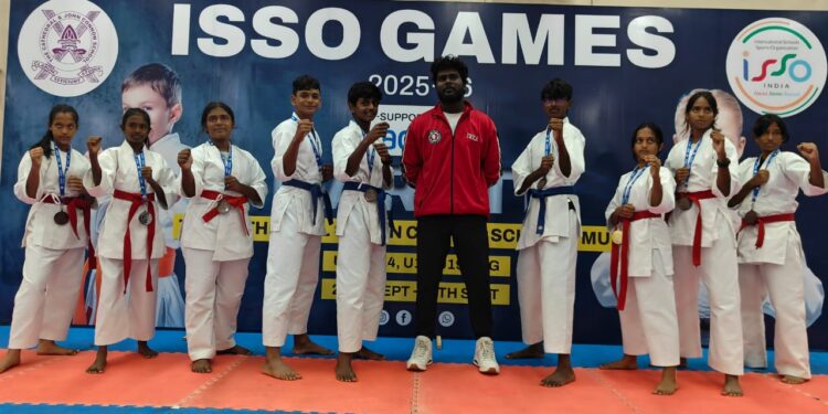 Chennai Karate Academy Triumphs at ISSO National Championship