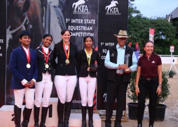 Tamil Nadu Triumphs: State Riders Clinch Dressage Championship at Interstate Equestrian Meet
