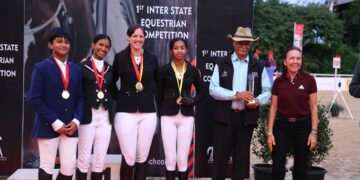 Tamil Nadu Triumphs: State Riders Clinch Dressage Championship at Interstate Equestrian Meet