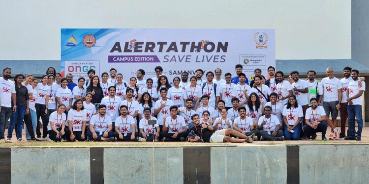 IIT Madras Hosts ALERTATHON: Students Run for the Cause of Saving Lives